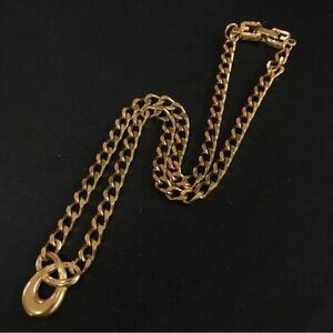 Givenchy Vintage Gold Tone Necklace